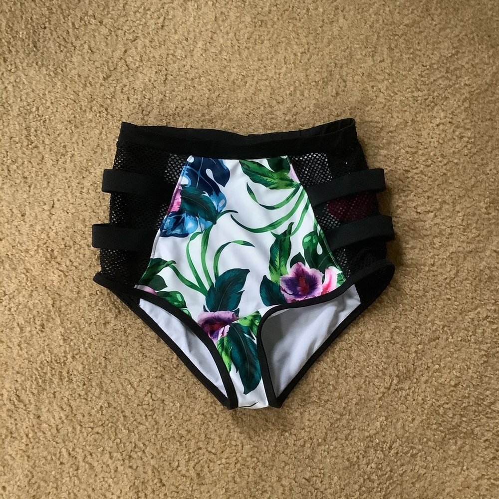 Swimsuits for All Floral Bottom